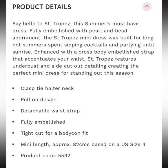 Oh Polly White Mini Dress - Picture 4 of 6